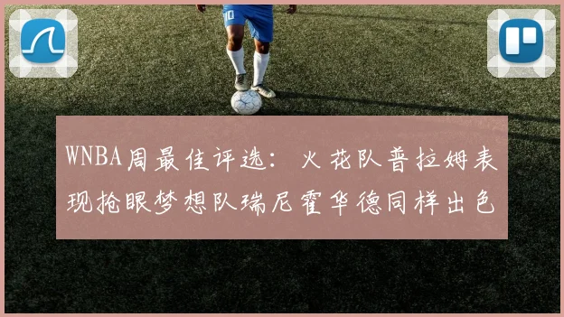 WNBA周最佳评选：火花队普拉姆表现抢眼梦想队瑞尼霍华德同样出色